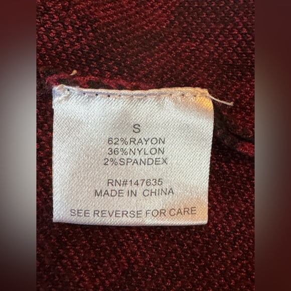 Romeo & Juliet Couture Intarsia Knit Mini Dress small - Picture 6 of 6